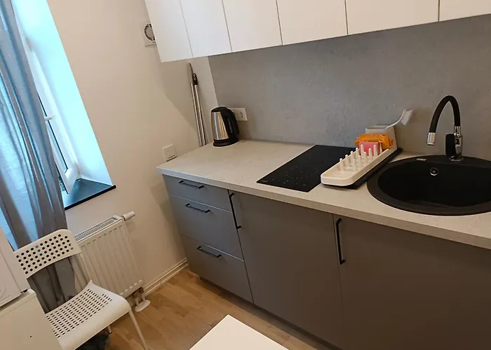 Апартаменты New Gray In The Center Of *